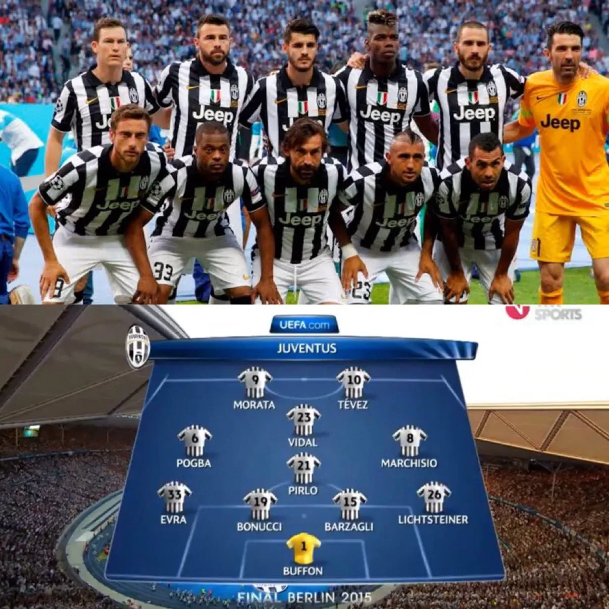 激情绽放：尤文图斯将对阵马德里竞技