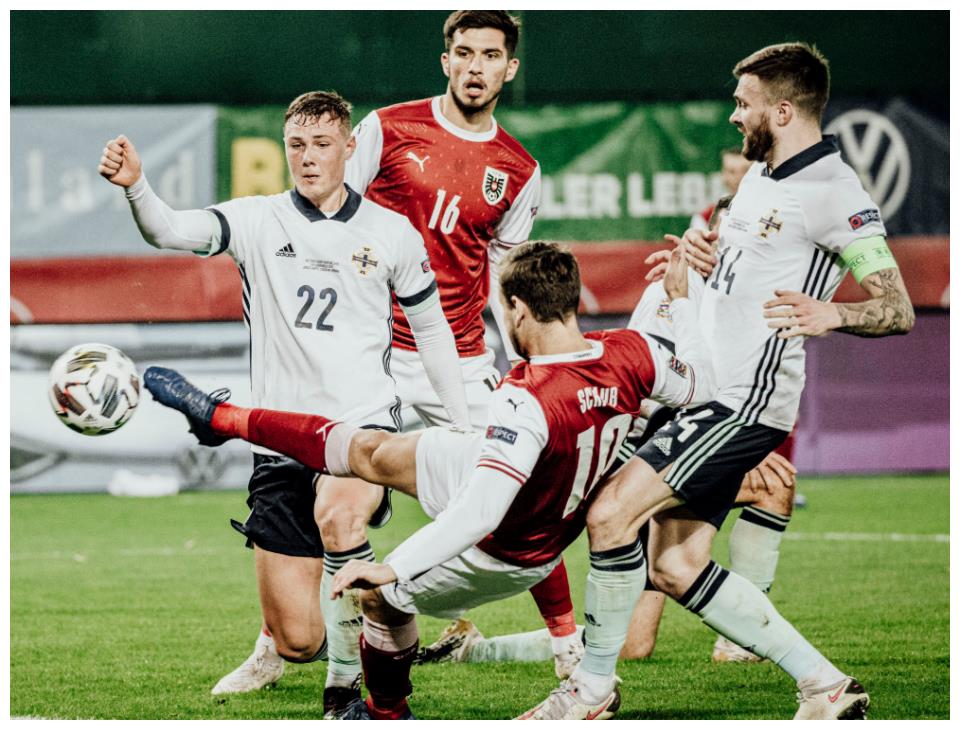 奥地利不敌北爱尔兰，遭遇突如其来反击的简单介绍